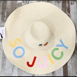 Oversize So Juicy Embroidered hat